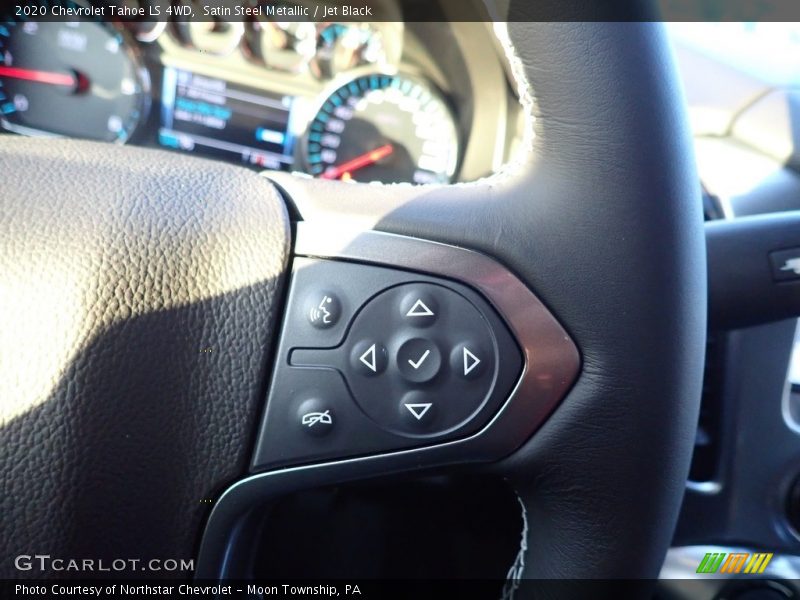 Satin Steel Metallic / Jet Black 2020 Chevrolet Tahoe LS 4WD