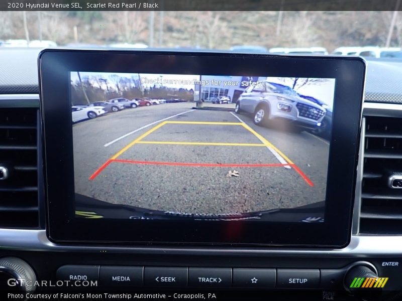Scarlet Red Pearl / Black 2020 Hyundai Venue SEL