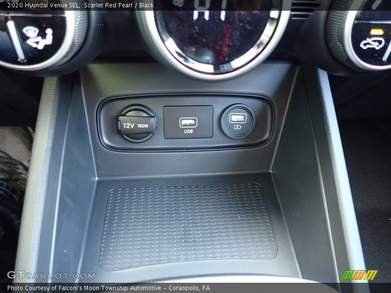 Scarlet Red Pearl / Black 2020 Hyundai Venue SEL