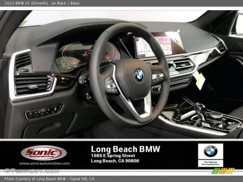 Jet Black / Black 2020 BMW X5 sDrive40i