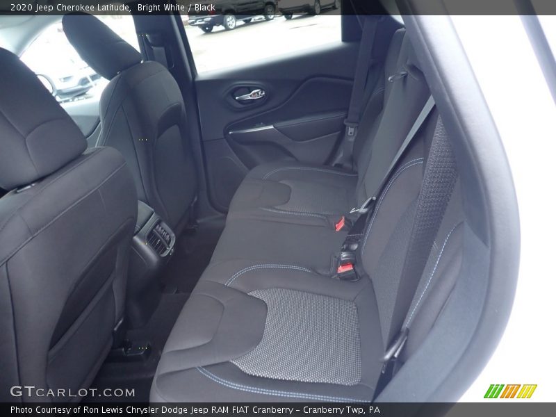Bright White / Black 2020 Jeep Cherokee Latitude