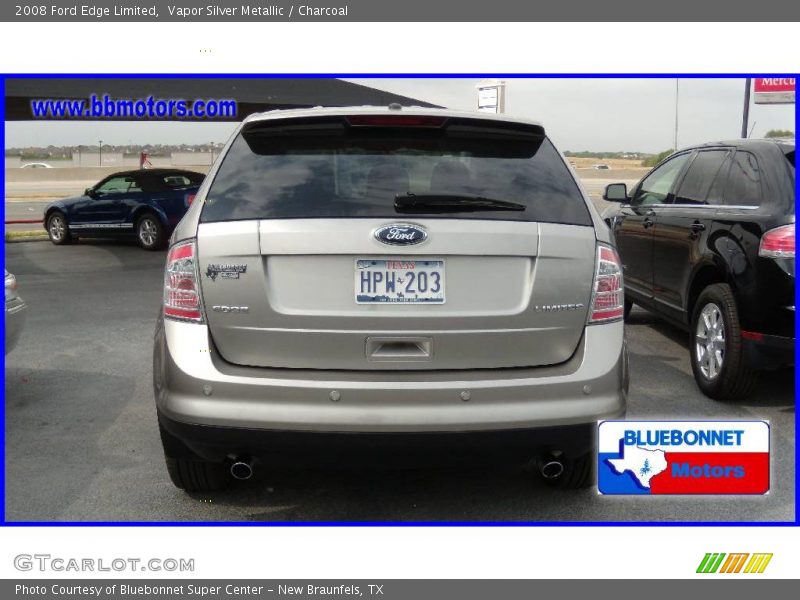 Vapor Silver Metallic / Charcoal 2008 Ford Edge Limited