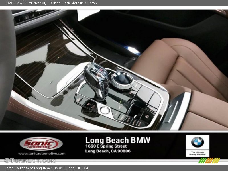 Carbon Black Metallic / Coffee 2020 BMW X5 xDrive40i
