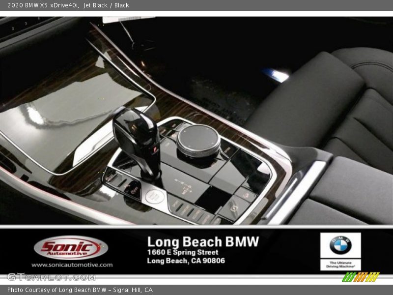 Jet Black / Black 2020 BMW X5 xDrive40i