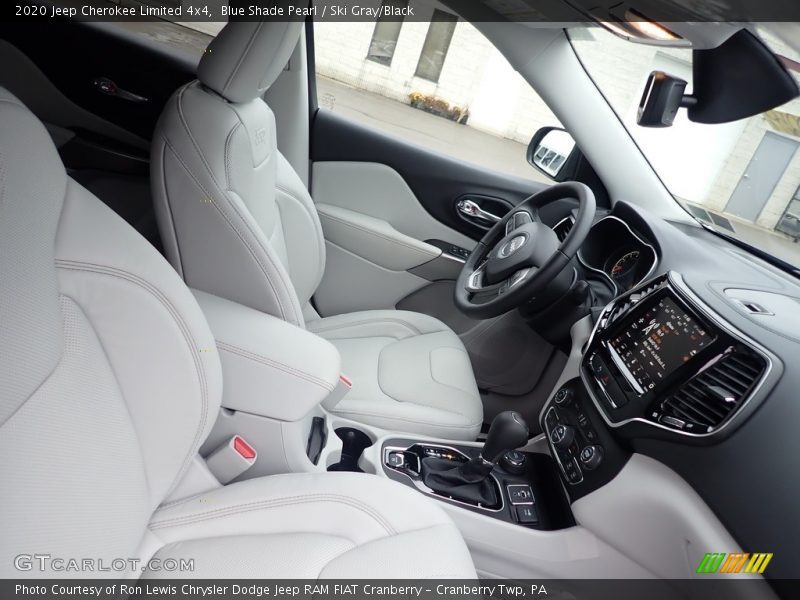Blue Shade Pearl / Ski Gray/Black 2020 Jeep Cherokee Limited 4x4