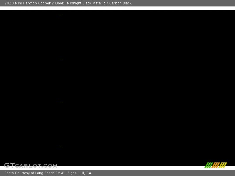 Midnight Black Metallic / Carbon Black 2020 Mini Hardtop Cooper 2 Door