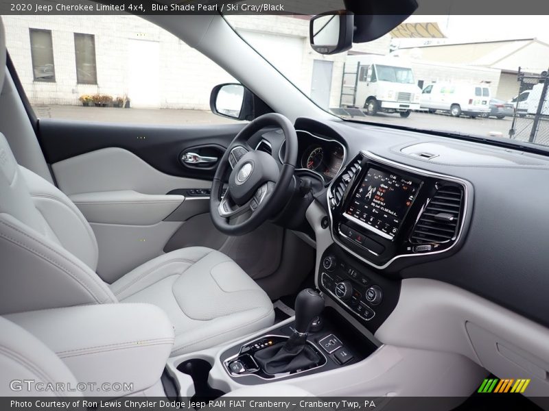 Blue Shade Pearl / Ski Gray/Black 2020 Jeep Cherokee Limited 4x4