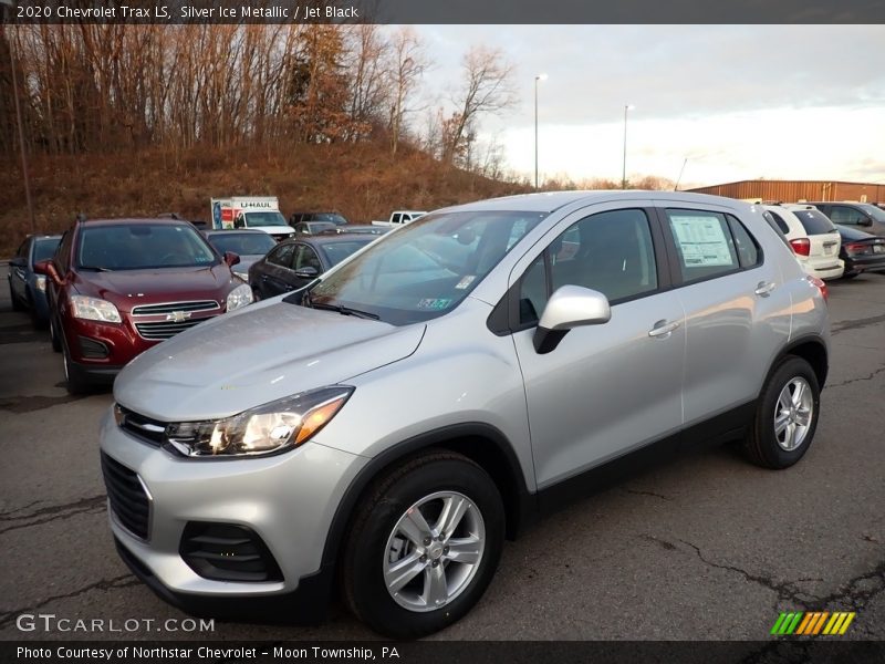 Silver Ice Metallic / Jet Black 2020 Chevrolet Trax LS