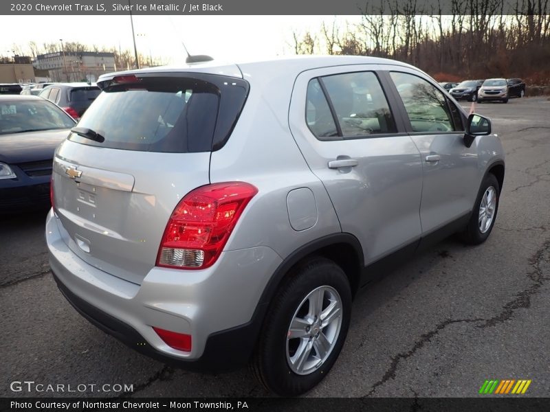 Silver Ice Metallic / Jet Black 2020 Chevrolet Trax LS