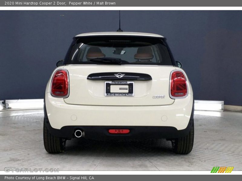 Pepper White / Malt Brown 2020 Mini Hardtop Cooper 2 Door