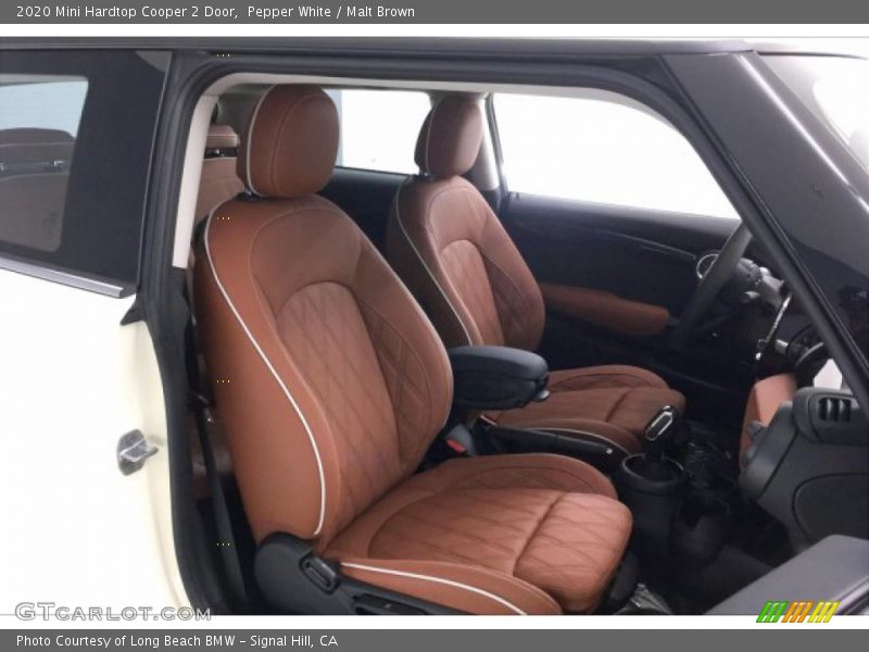  2020 Hardtop Cooper 2 Door Malt Brown Interior