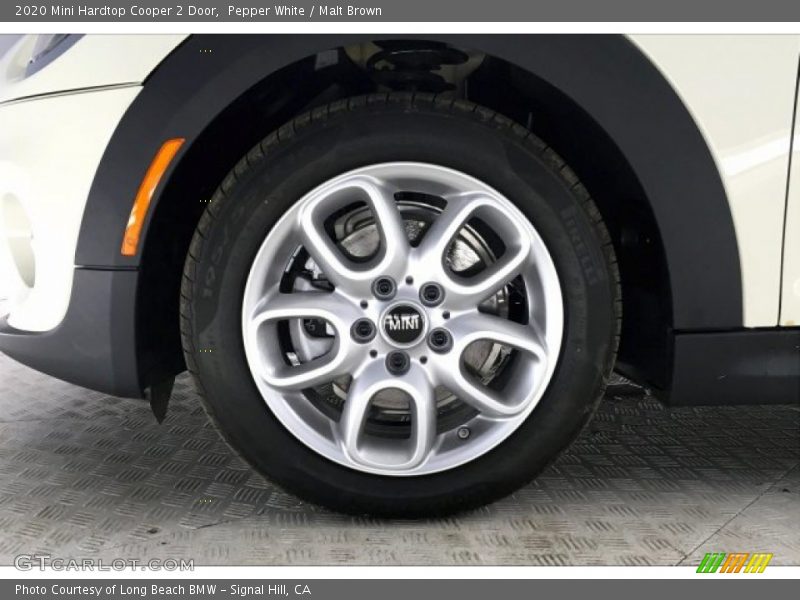Pepper White / Malt Brown 2020 Mini Hardtop Cooper 2 Door