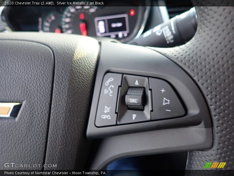 Silver Ice Metallic / Jet Black 2020 Chevrolet Trax LS AWD