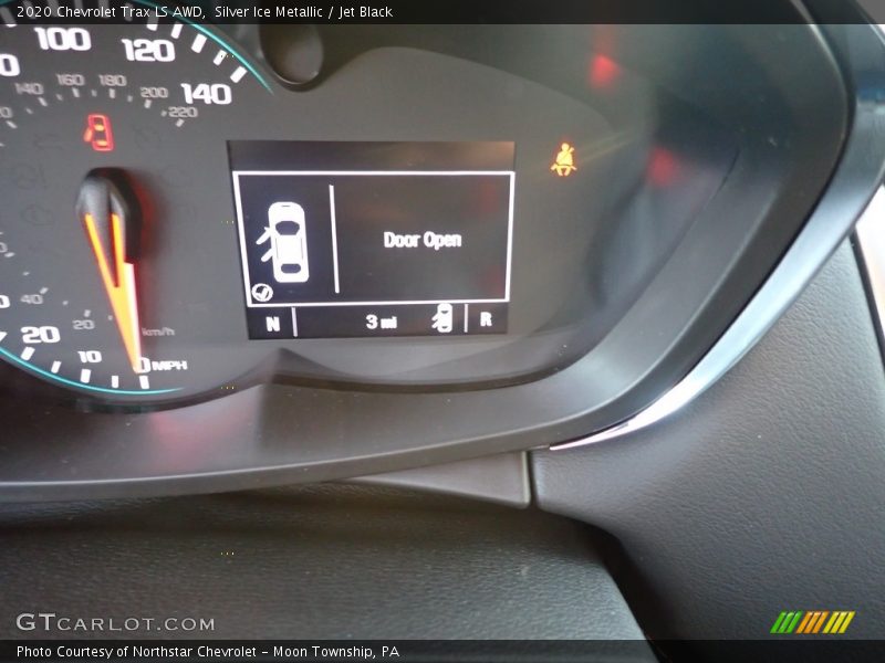Silver Ice Metallic / Jet Black 2020 Chevrolet Trax LS AWD