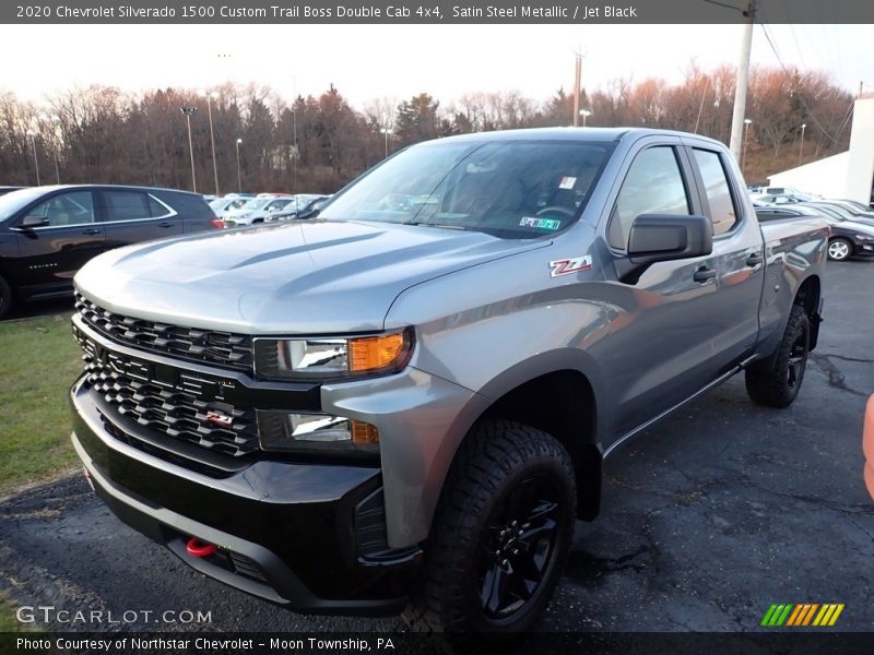  2020 Silverado 1500 Custom Trail Boss Double Cab 4x4 Satin Steel Metallic