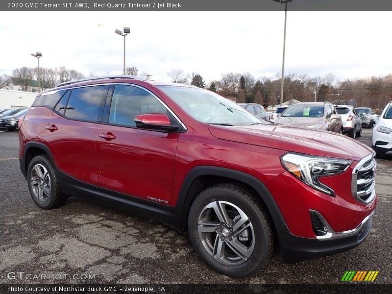 Red Quartz Tintcoat / Jet Black 2020 GMC Terrain SLT AWD