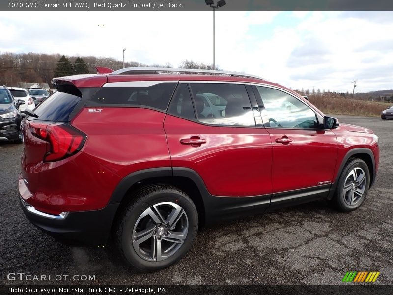 Red Quartz Tintcoat / Jet Black 2020 GMC Terrain SLT AWD