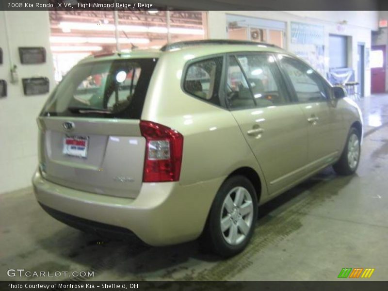 Light Almond Beige / Beige 2008 Kia Rondo LX V6
