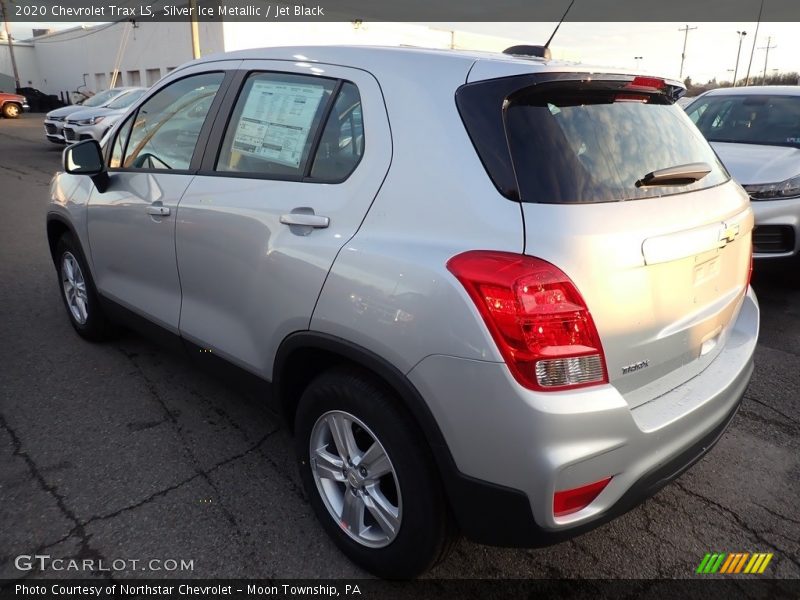 Silver Ice Metallic / Jet Black 2020 Chevrolet Trax LS