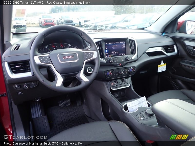 Red Quartz Tintcoat / Jet Black 2020 GMC Terrain SLT AWD