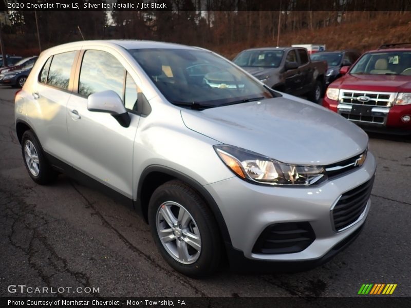 Silver Ice Metallic / Jet Black 2020 Chevrolet Trax LS