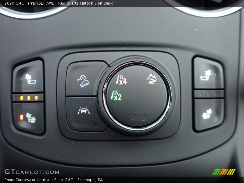 Red Quartz Tintcoat / Jet Black 2020 GMC Terrain SLT AWD