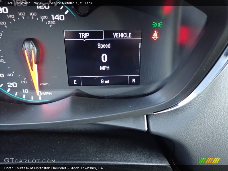 Silver Ice Metallic / Jet Black 2020 Chevrolet Trax LS
