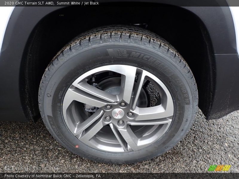Summit White / Jet Black 2020 GMC Terrain SLT AWD