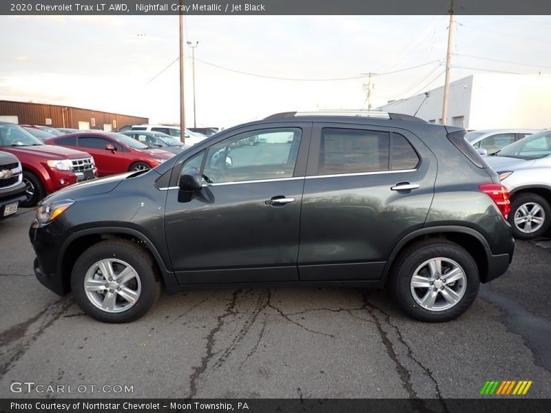 Nightfall Gray Metallic / Jet Black 2020 Chevrolet Trax LT AWD