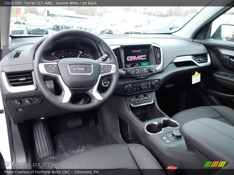 Summit White / Jet Black 2020 GMC Terrain SLT AWD