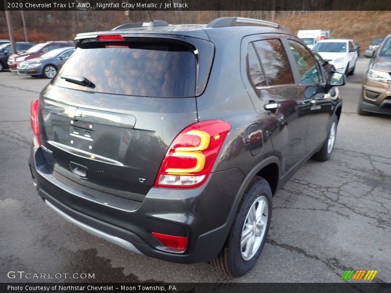 Nightfall Gray Metallic / Jet Black 2020 Chevrolet Trax LT AWD