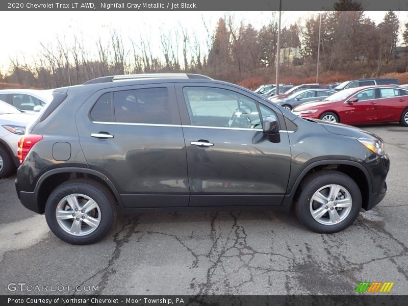 Nightfall Gray Metallic / Jet Black 2020 Chevrolet Trax LT AWD