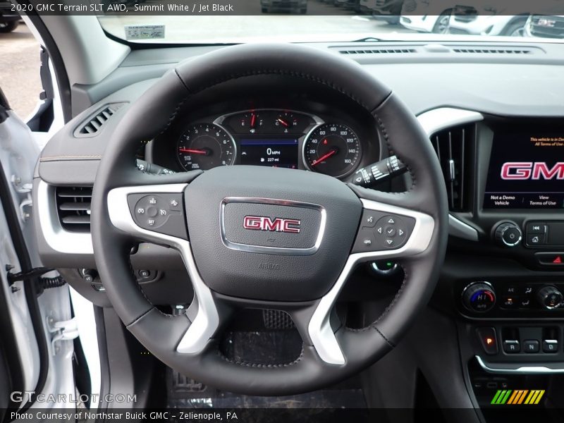 Summit White / Jet Black 2020 GMC Terrain SLT AWD