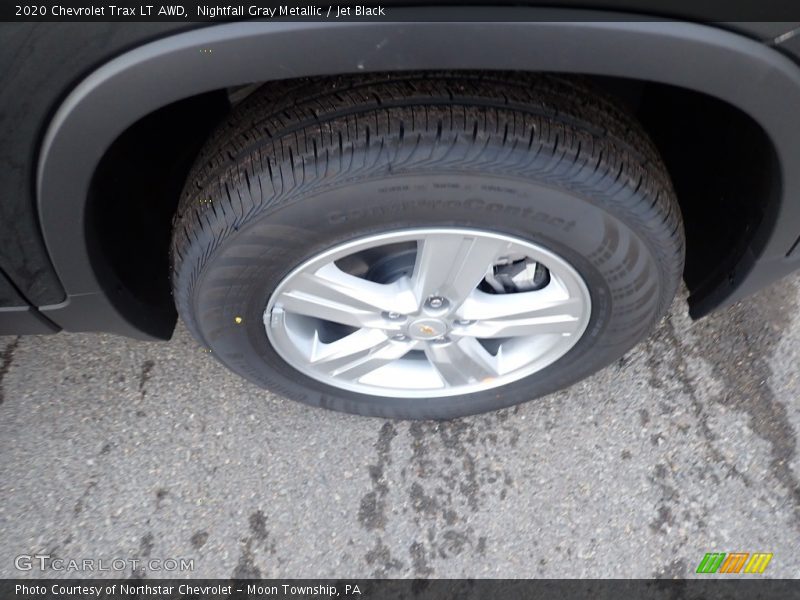 Nightfall Gray Metallic / Jet Black 2020 Chevrolet Trax LT AWD