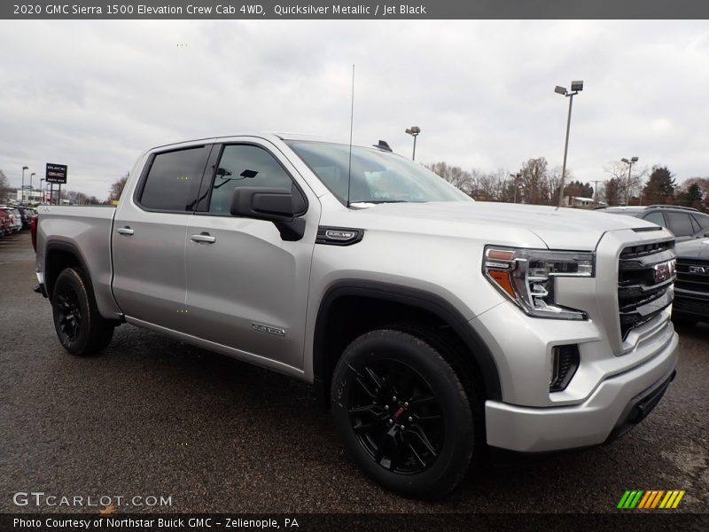  2020 Sierra 1500 Elevation Crew Cab 4WD Quicksilver Metallic