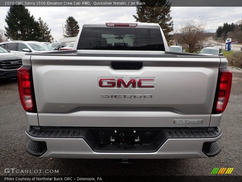 Quicksilver Metallic / Jet Black 2020 GMC Sierra 1500 Elevation Crew Cab 4WD