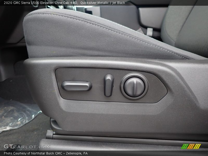 Front Seat of 2020 Sierra 1500 Elevation Crew Cab 4WD