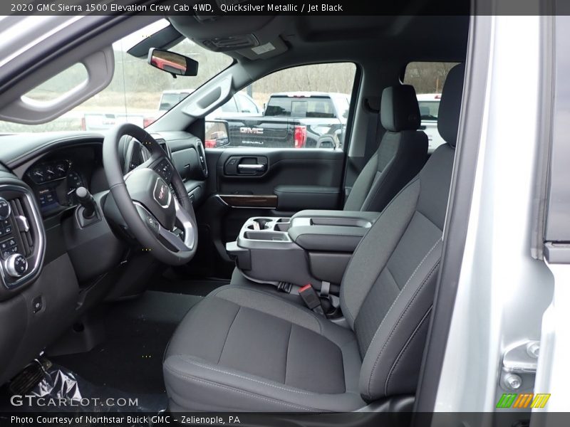 Quicksilver Metallic / Jet Black 2020 GMC Sierra 1500 Elevation Crew Cab 4WD