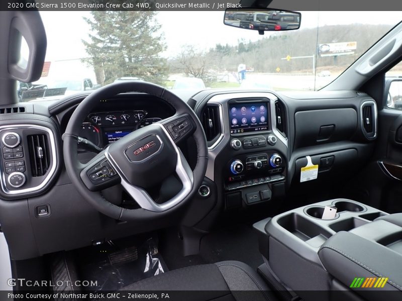 Dashboard of 2020 Sierra 1500 Elevation Crew Cab 4WD