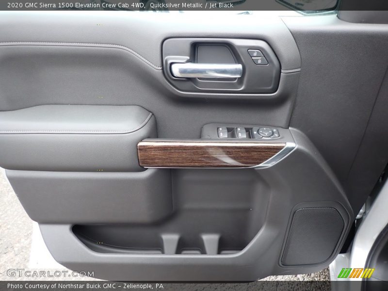 Quicksilver Metallic / Jet Black 2020 GMC Sierra 1500 Elevation Crew Cab 4WD