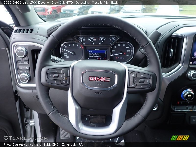  2020 Sierra 1500 Elevation Crew Cab 4WD Steering Wheel