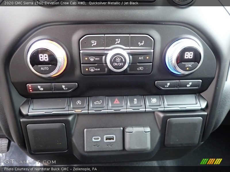 Controls of 2020 Sierra 1500 Elevation Crew Cab 4WD