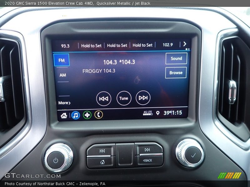 Controls of 2020 Sierra 1500 Elevation Crew Cab 4WD