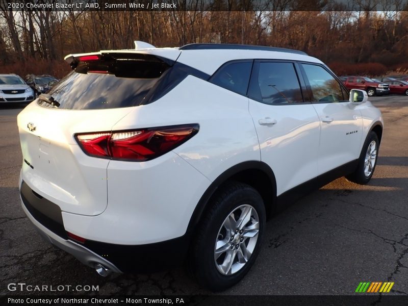 Summit White / Jet Black 2020 Chevrolet Blazer LT AWD