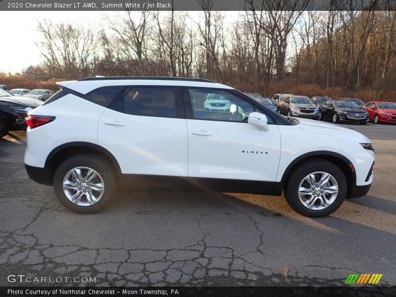 Summit White / Jet Black 2020 Chevrolet Blazer LT AWD