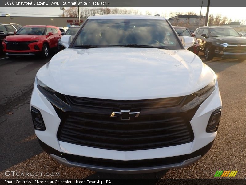 Summit White / Jet Black 2020 Chevrolet Blazer LT AWD