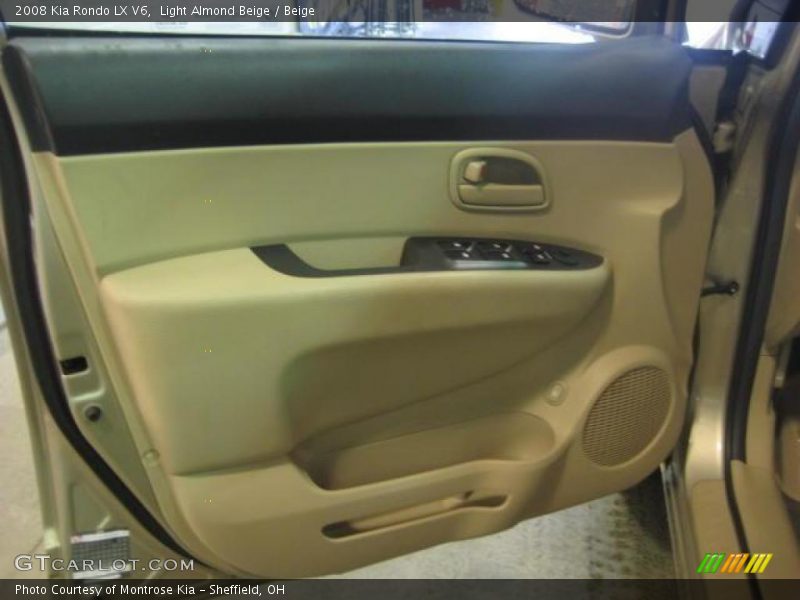 Light Almond Beige / Beige 2008 Kia Rondo LX V6