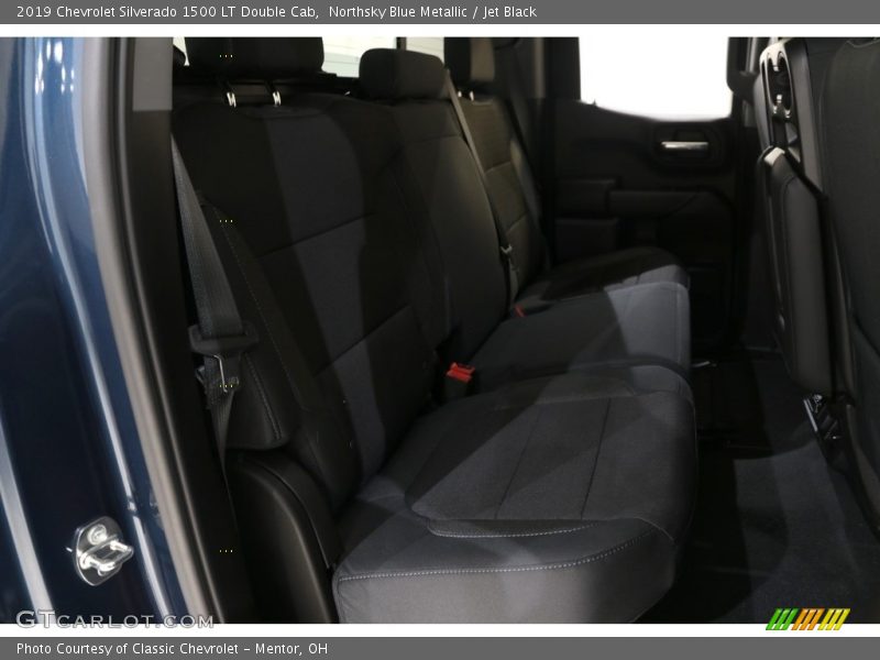 Northsky Blue Metallic / Jet Black 2019 Chevrolet Silverado 1500 LT Double Cab