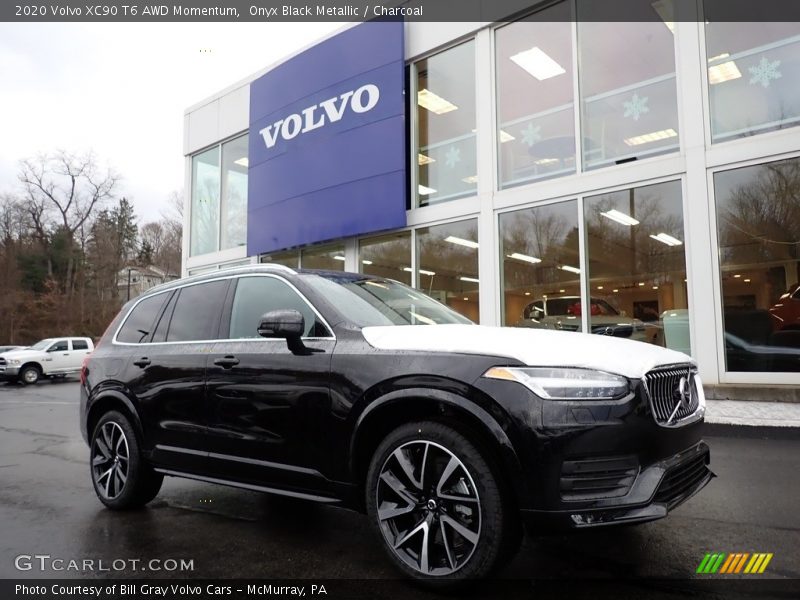 Onyx Black Metallic / Charcoal 2020 Volvo XC90 T6 AWD Momentum