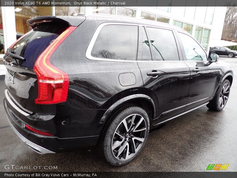 Onyx Black Metallic / Charcoal 2020 Volvo XC90 T6 AWD Momentum